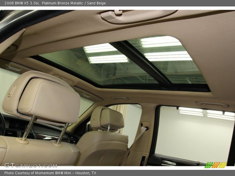 Platinum Bronze Metallic / Sand Beige 2008 BMW X5 3.0si