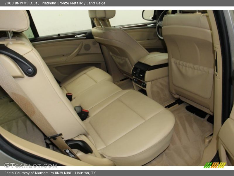 Platinum Bronze Metallic / Sand Beige 2008 BMW X5 3.0si