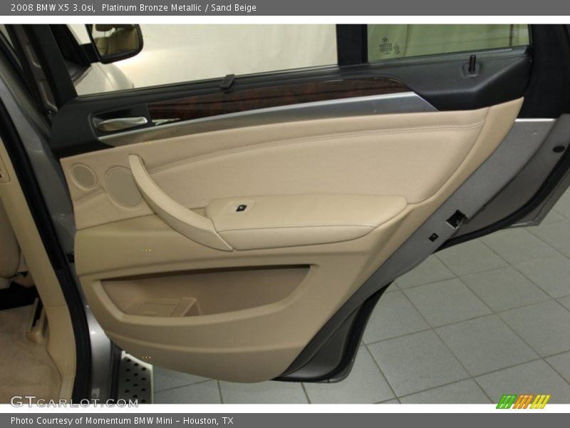 Platinum Bronze Metallic / Sand Beige 2008 BMW X5 3.0si