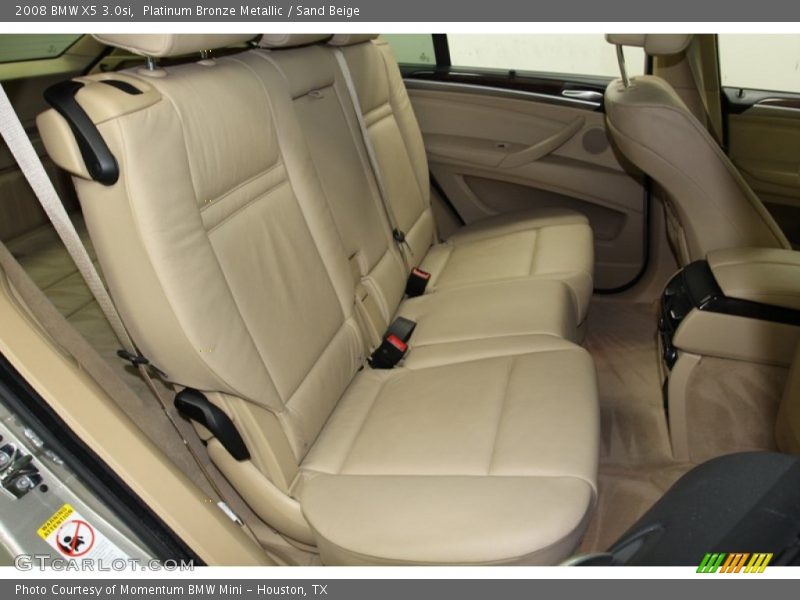 Platinum Bronze Metallic / Sand Beige 2008 BMW X5 3.0si