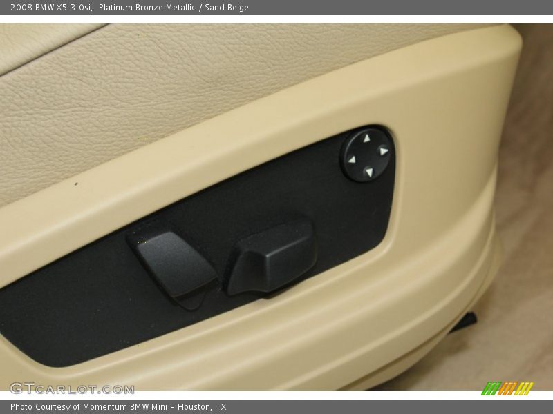 Platinum Bronze Metallic / Sand Beige 2008 BMW X5 3.0si