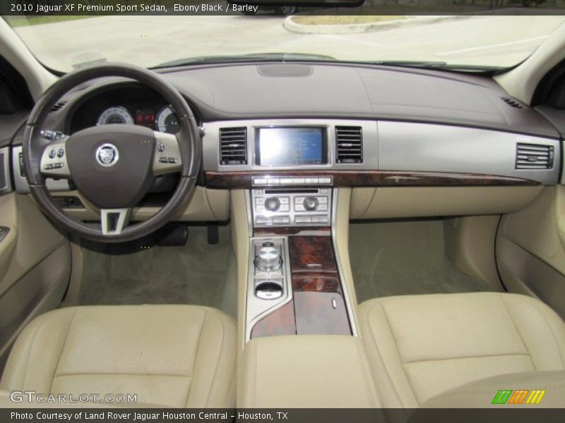 Dashboard of 2010 XF Premium Sport Sedan