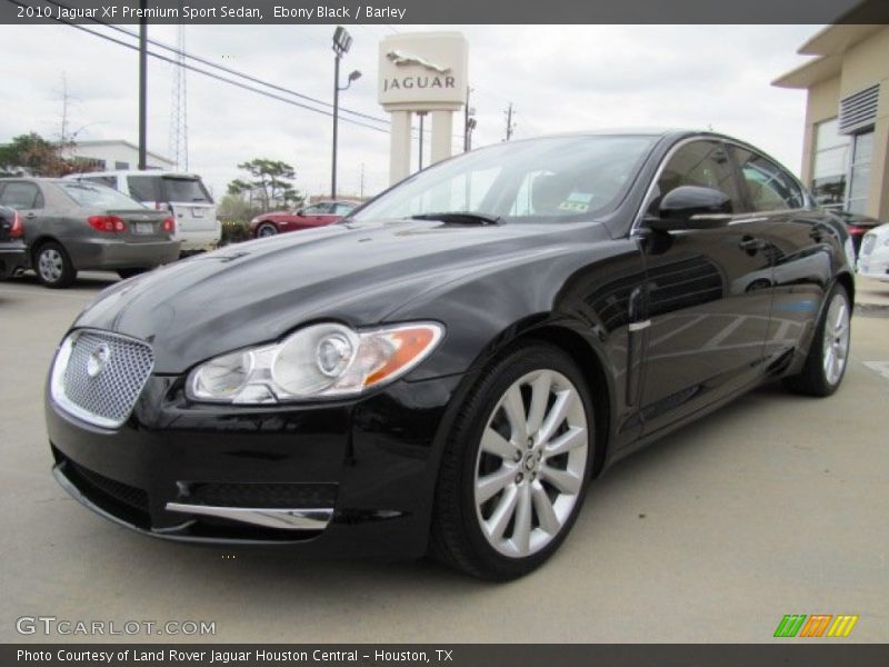 Front 3/4 View of 2010 XF Premium Sport Sedan