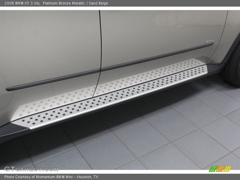 Platinum Bronze Metallic / Sand Beige 2008 BMW X5 3.0si