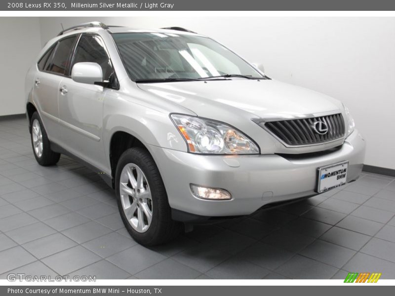 Millenium Silver Metallic / Light Gray 2008 Lexus RX 350