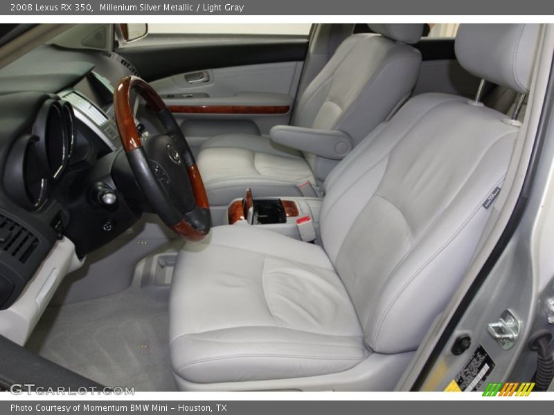 Front Seat of 2008 RX 350