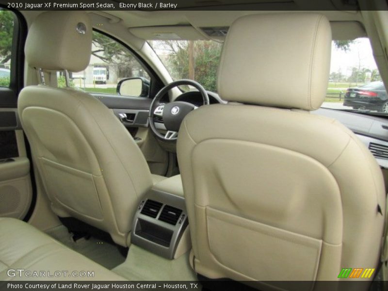 Ebony Black / Barley 2010 Jaguar XF Premium Sport Sedan