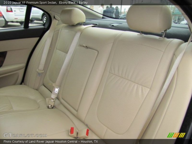 Ebony Black / Barley 2010 Jaguar XF Premium Sport Sedan