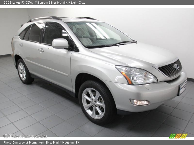 Millenium Silver Metallic / Light Gray 2008 Lexus RX 350