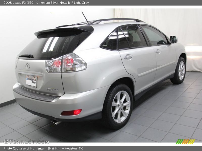 Millenium Silver Metallic / Light Gray 2008 Lexus RX 350