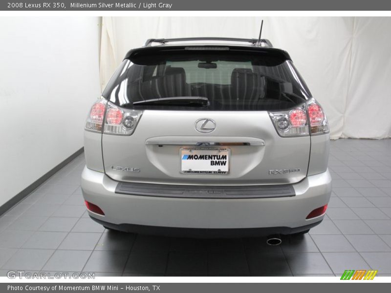 Millenium Silver Metallic / Light Gray 2008 Lexus RX 350