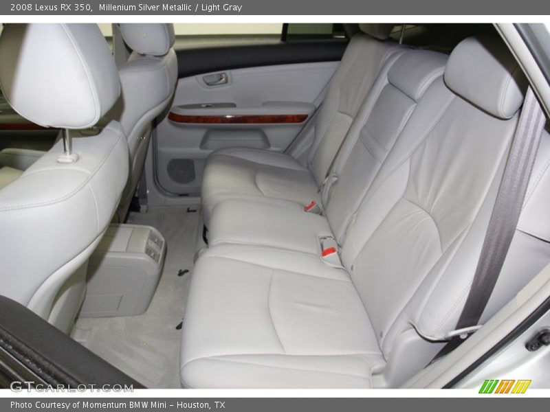 Rear Seat of 2008 RX 350