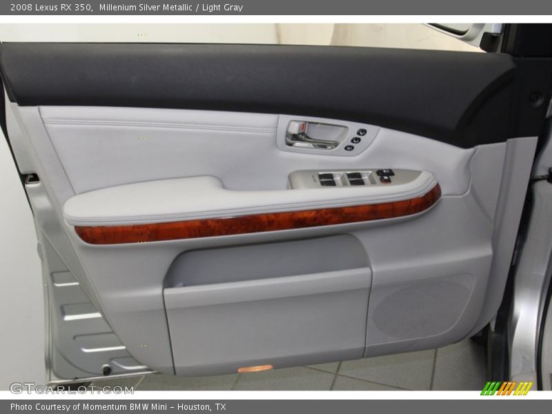 Millenium Silver Metallic / Light Gray 2008 Lexus RX 350