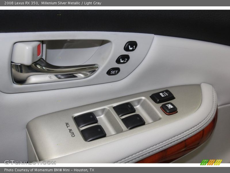 Controls of 2008 RX 350