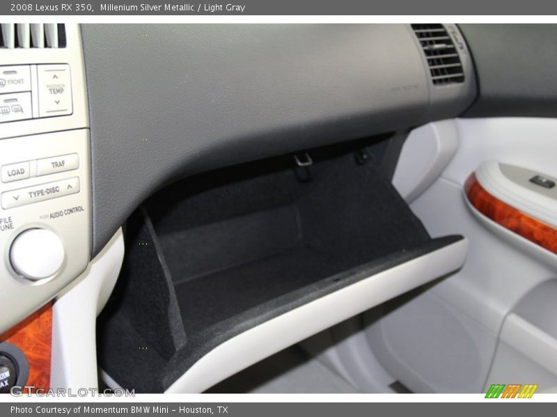 Millenium Silver Metallic / Light Gray 2008 Lexus RX 350