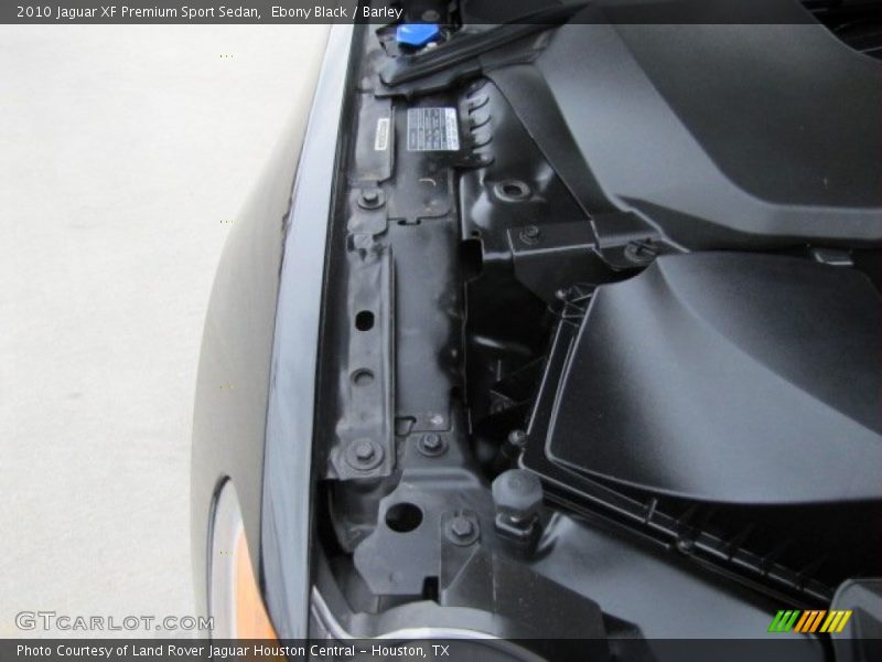 Ebony Black / Barley 2010 Jaguar XF Premium Sport Sedan