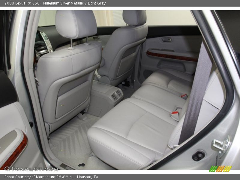 Rear Seat of 2008 RX 350