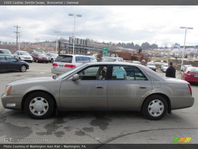 Bronzemist / Oatmeal 2000 Cadillac DeVille Sedan