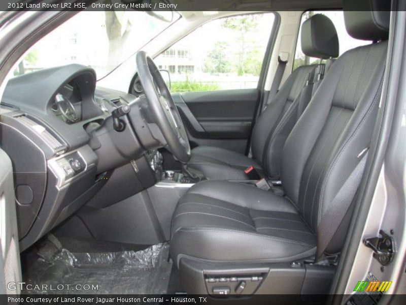 Orkney Grey Metallic / Ebony 2012 Land Rover LR2 HSE