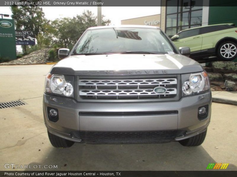 Orkney Grey Metallic / Ebony 2012 Land Rover LR2 HSE