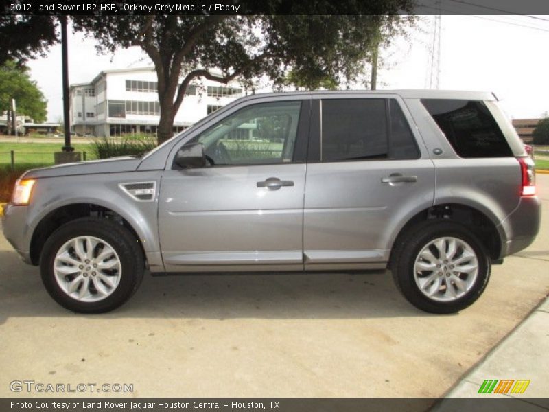Orkney Grey Metallic / Ebony 2012 Land Rover LR2 HSE
