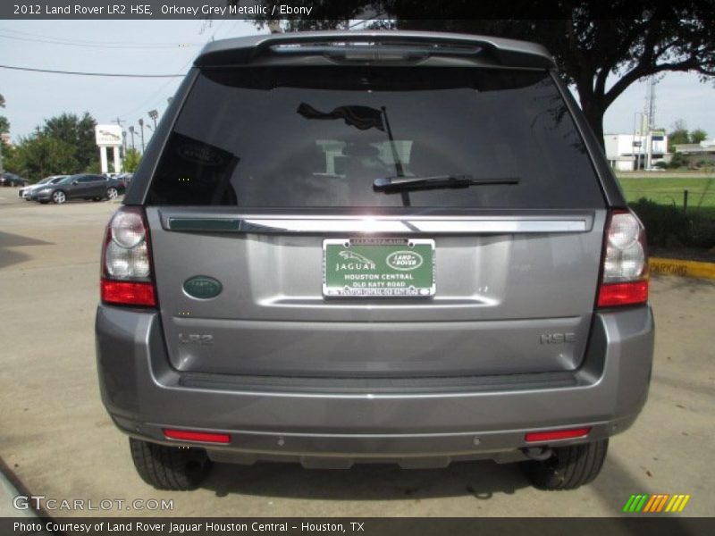 Orkney Grey Metallic / Ebony 2012 Land Rover LR2 HSE