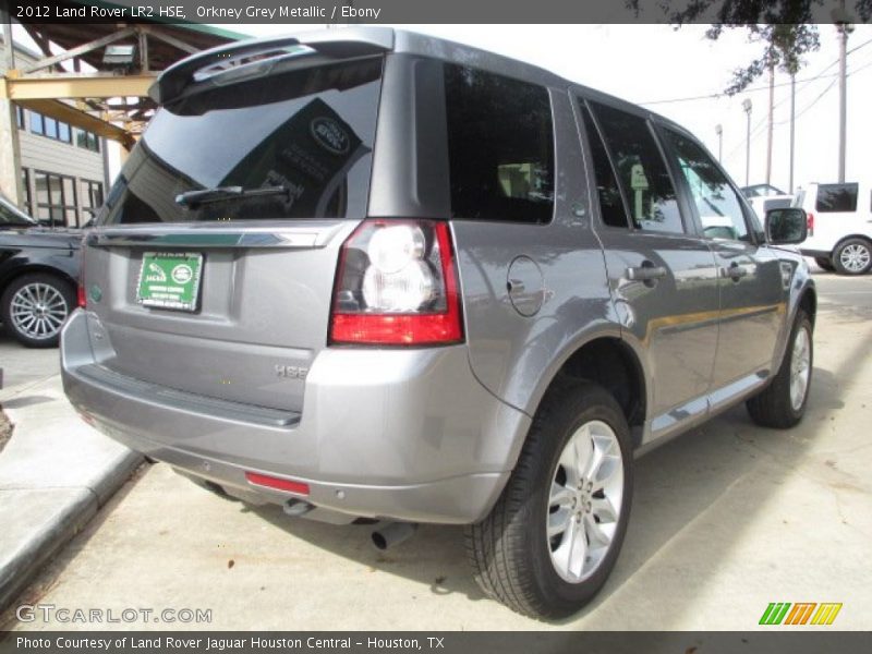 Orkney Grey Metallic / Ebony 2012 Land Rover LR2 HSE
