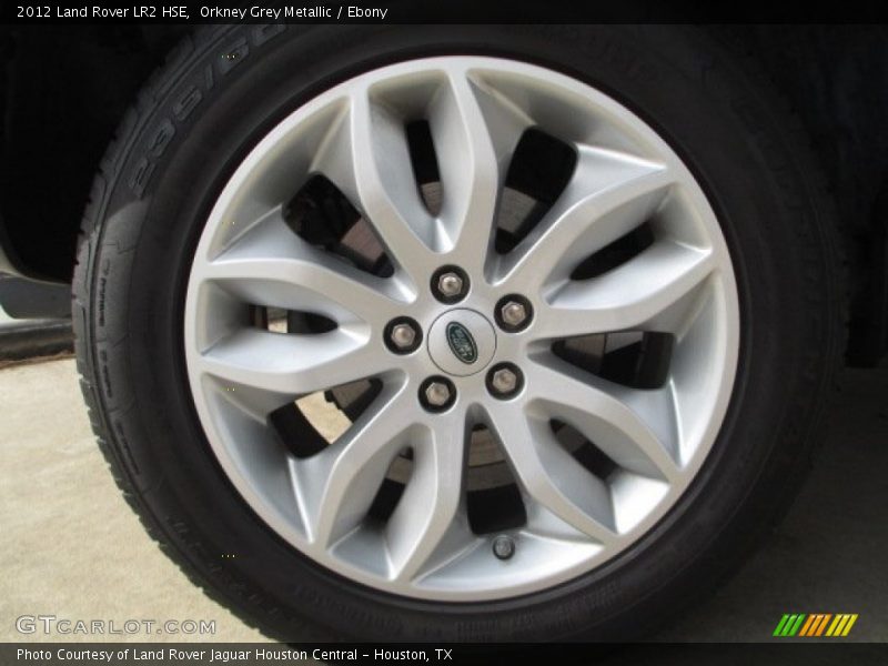 Orkney Grey Metallic / Ebony 2012 Land Rover LR2 HSE