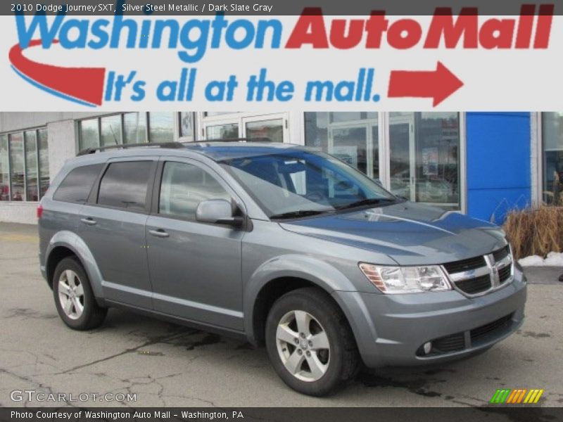 Silver Steel Metallic / Dark Slate Gray 2010 Dodge Journey SXT