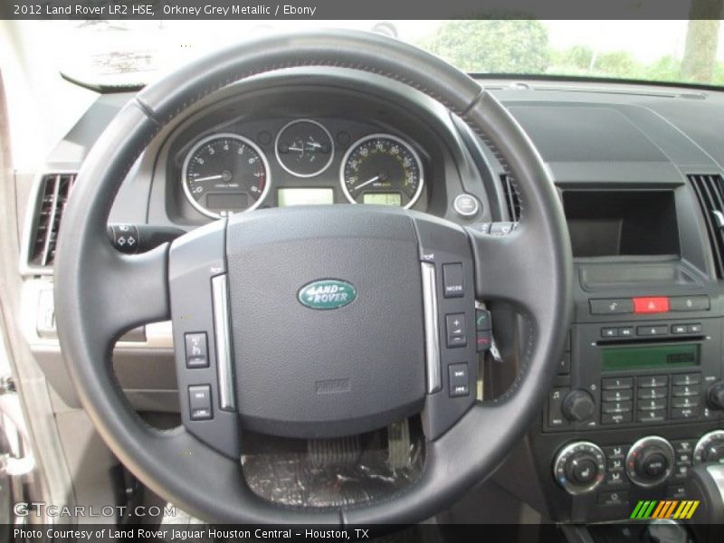 Orkney Grey Metallic / Ebony 2012 Land Rover LR2 HSE