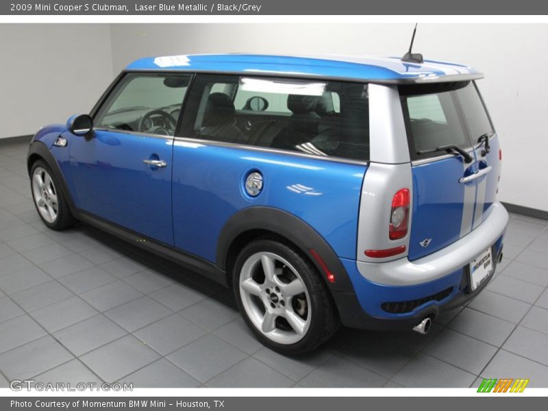 Laser Blue Metallic / Black/Grey 2009 Mini Cooper S Clubman