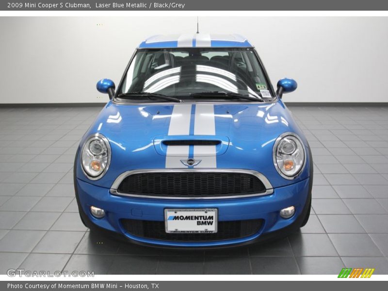 Laser Blue Metallic / Black/Grey 2009 Mini Cooper S Clubman