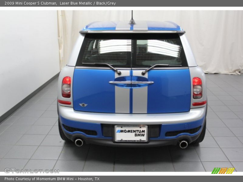 Laser Blue Metallic / Black/Grey 2009 Mini Cooper S Clubman