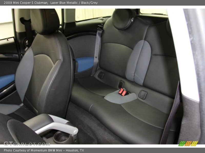 Laser Blue Metallic / Black/Grey 2009 Mini Cooper S Clubman