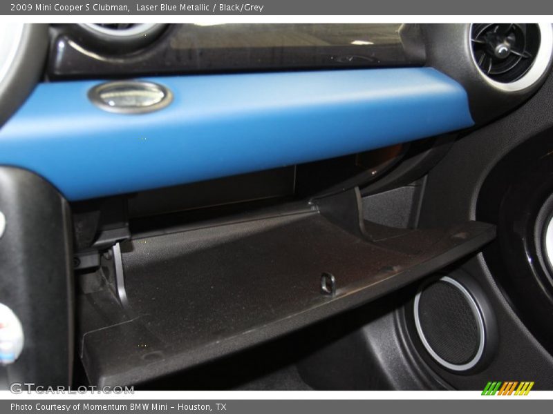 Laser Blue Metallic / Black/Grey 2009 Mini Cooper S Clubman