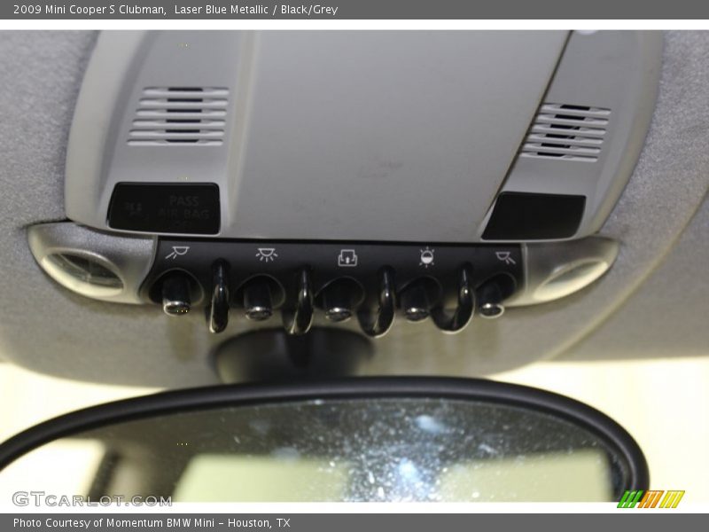 Laser Blue Metallic / Black/Grey 2009 Mini Cooper S Clubman