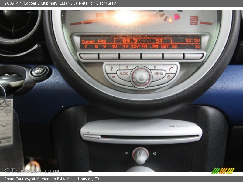 Laser Blue Metallic / Black/Grey 2009 Mini Cooper S Clubman