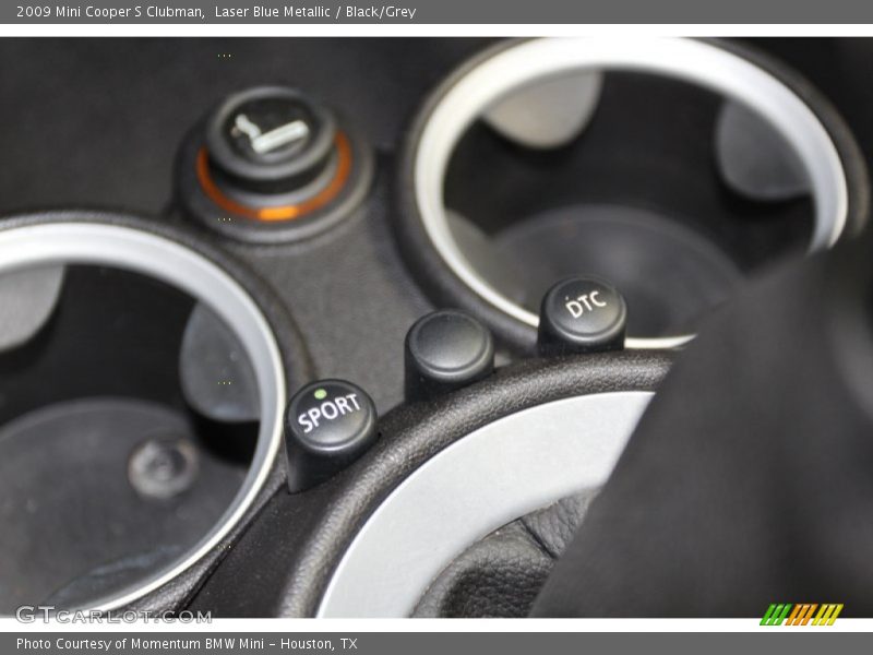 Laser Blue Metallic / Black/Grey 2009 Mini Cooper S Clubman