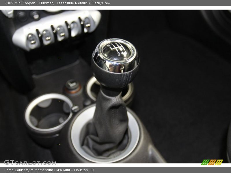 Laser Blue Metallic / Black/Grey 2009 Mini Cooper S Clubman