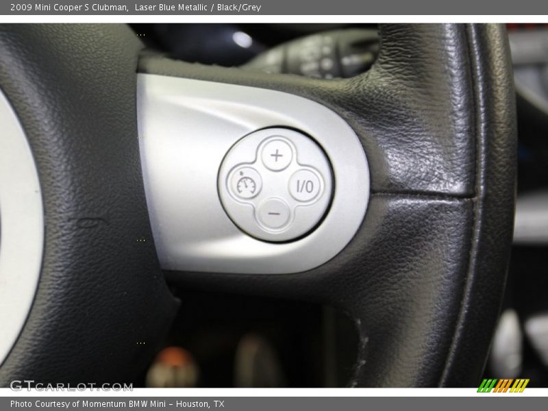 Laser Blue Metallic / Black/Grey 2009 Mini Cooper S Clubman