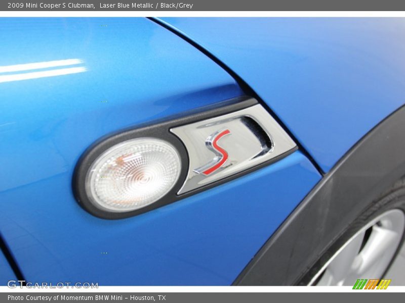 Laser Blue Metallic / Black/Grey 2009 Mini Cooper S Clubman