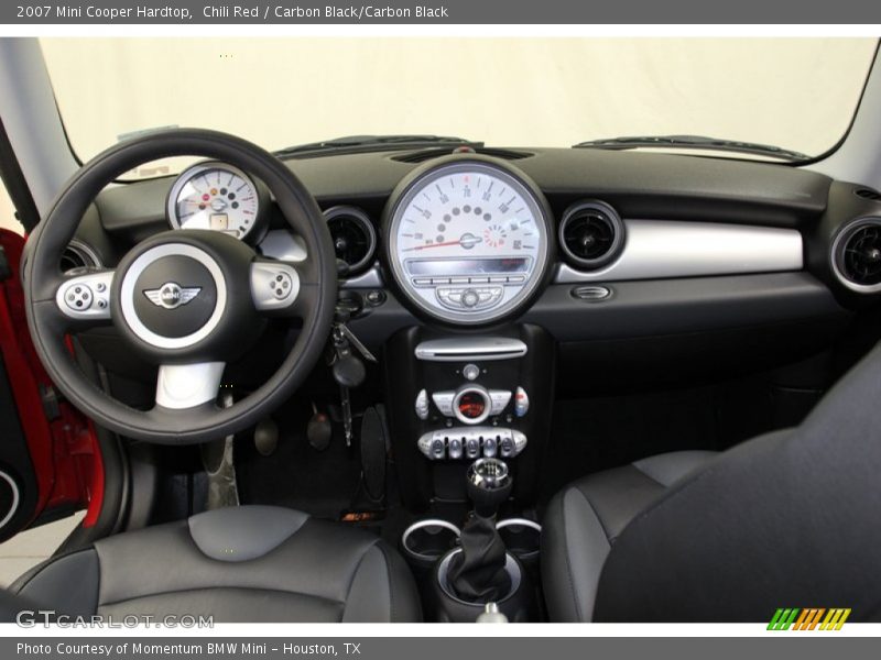 Chili Red / Carbon Black/Carbon Black 2007 Mini Cooper Hardtop