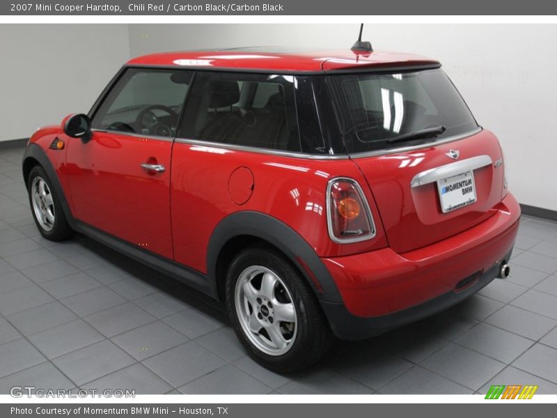 Chili Red / Carbon Black/Carbon Black 2007 Mini Cooper Hardtop