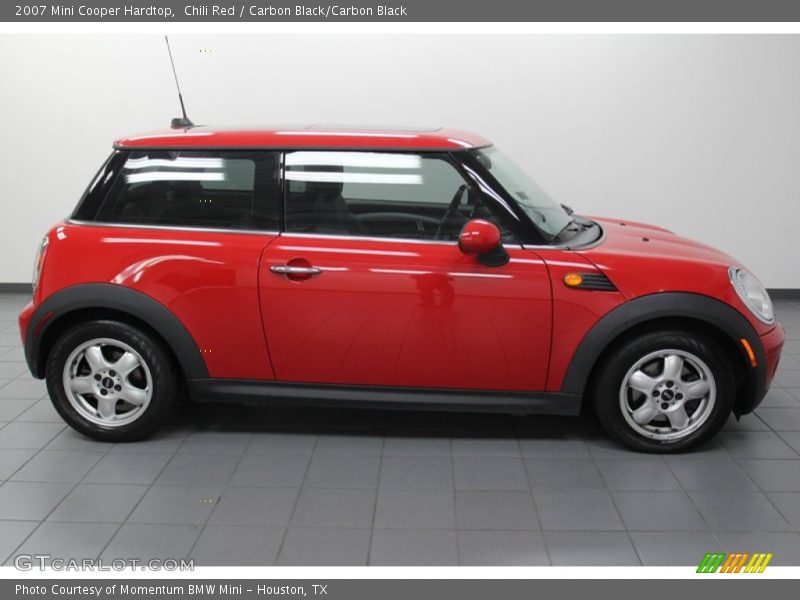 Chili Red / Carbon Black/Carbon Black 2007 Mini Cooper Hardtop