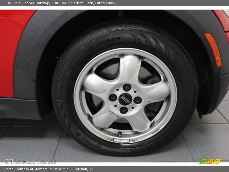 Chili Red / Carbon Black/Carbon Black 2007 Mini Cooper Hardtop