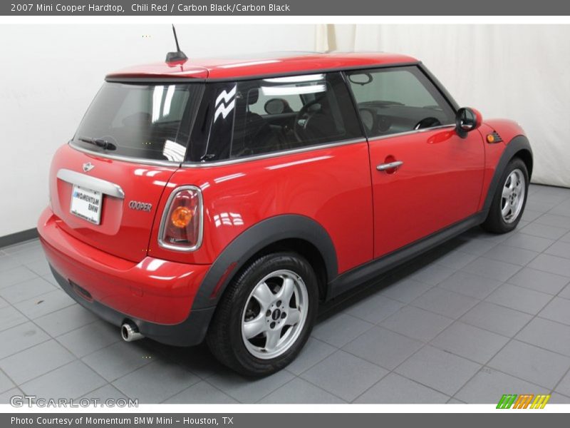 Chili Red / Carbon Black/Carbon Black 2007 Mini Cooper Hardtop