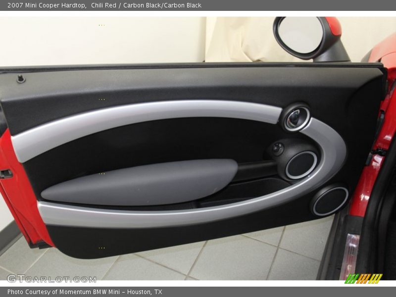 Chili Red / Carbon Black/Carbon Black 2007 Mini Cooper Hardtop