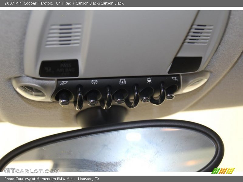 Chili Red / Carbon Black/Carbon Black 2007 Mini Cooper Hardtop