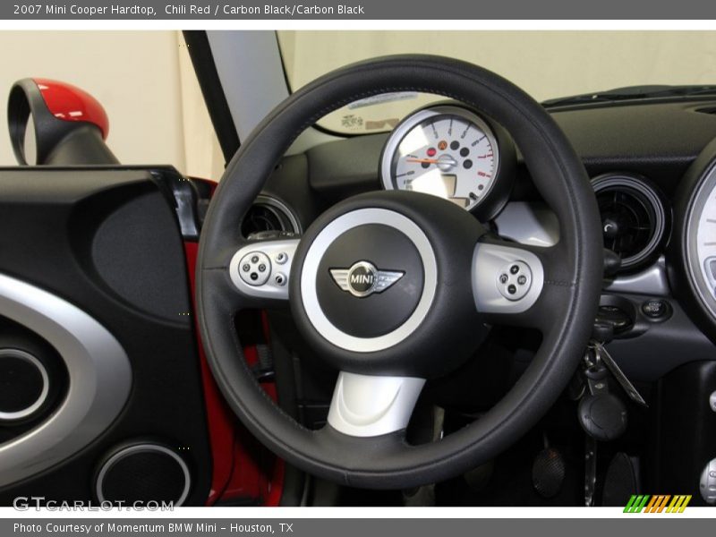 Chili Red / Carbon Black/Carbon Black 2007 Mini Cooper Hardtop
