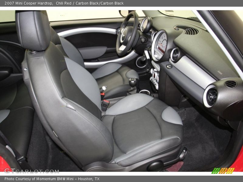 Chili Red / Carbon Black/Carbon Black 2007 Mini Cooper Hardtop